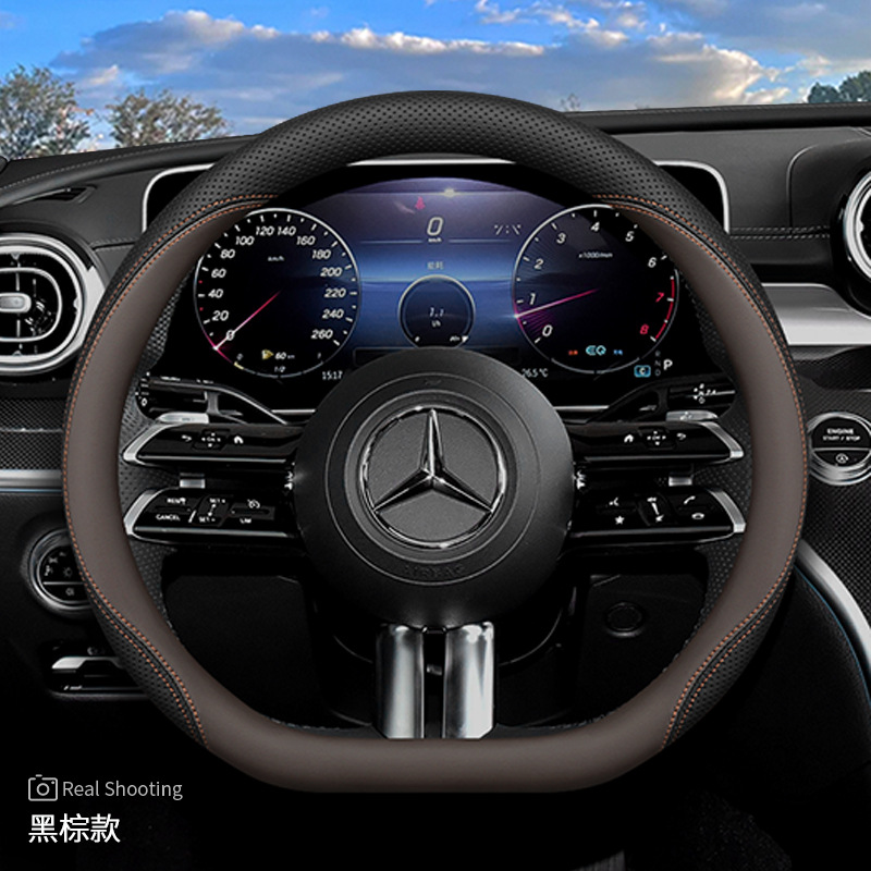 Mercedes-Benz-D Shape [블랙 앤 브라운 모델] 슬리브형 초박형 모델