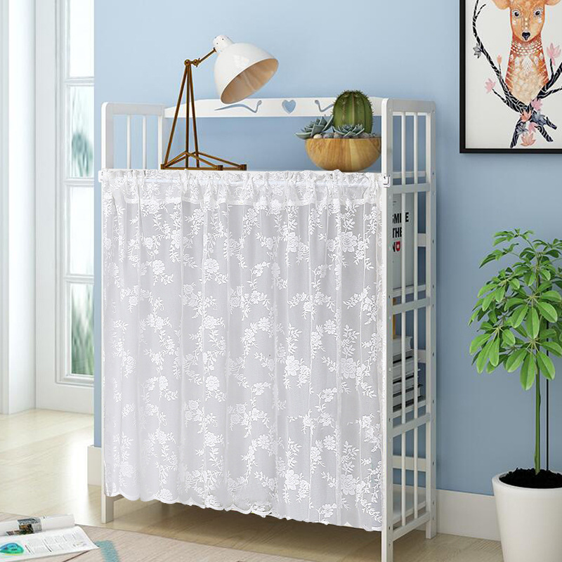 Lace wardrobe curtain covering dust-proof door curtain punch-free bookcase rack cabinet shoe cabinet miscellaneous shelf locker curtain cloth Lace wardrobe curtain covering dust-proof door curtain punch-free bookcase rack cabinet shoe cabinet miscellaneous shelf locker curtain cloth