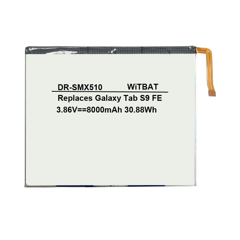 Battery EB-BX516AB for Galaxy Tab S9 FE SM-X510 SM-X516 Tablet