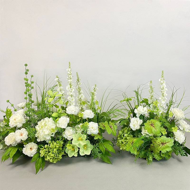 Flor de boda flor de diseño de ventana de diseño de paisaje de escenario de boda flor de moda flor de imitación de jardín de Monet