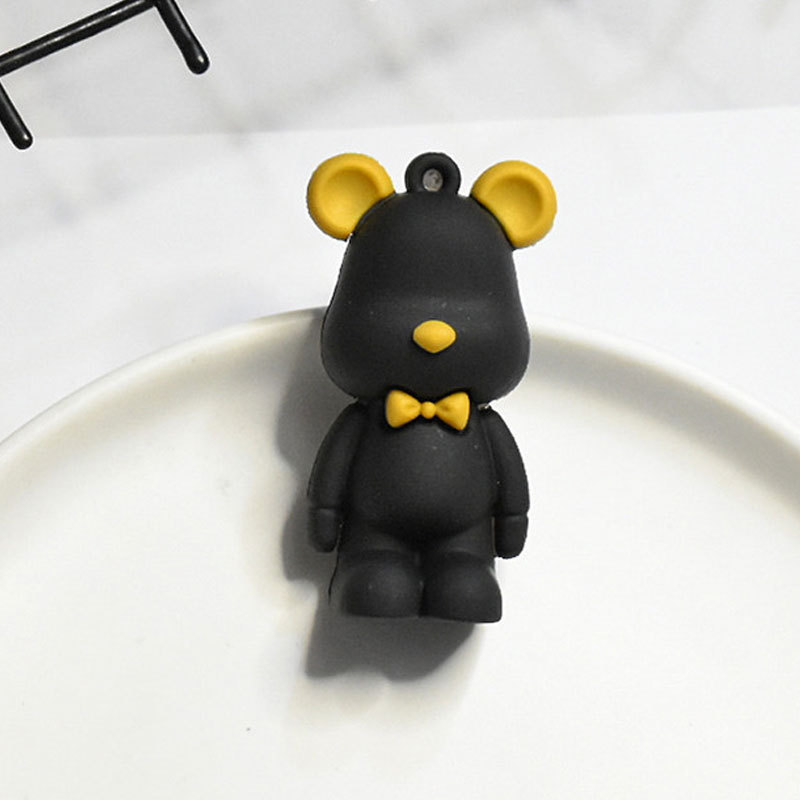 Насильственный медведь черный (с линиями и яйцами)