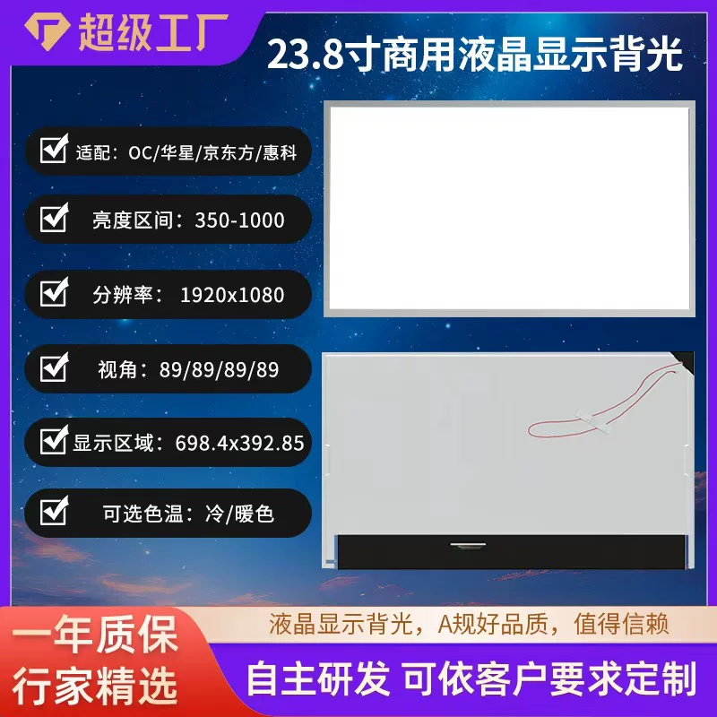 Оптовый lcd-дисплей панель управления подсветкой световод панель боковая подсветка панель односторонняя подсветка