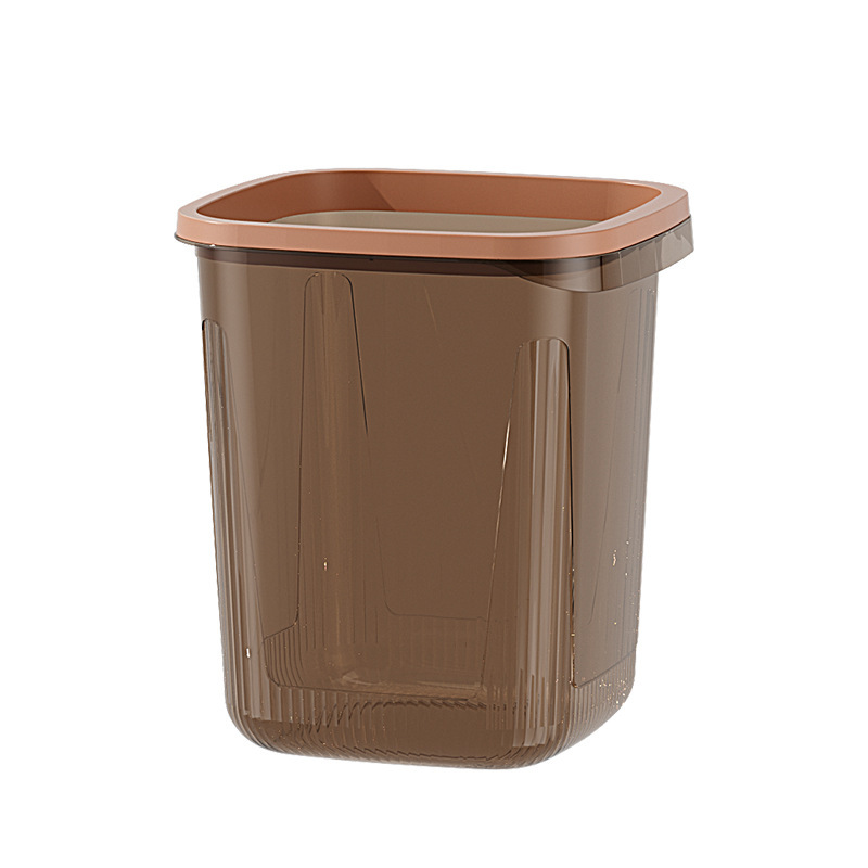 新型大容量トイレキッチントイレ透明メーカー寝室プラスチック家庭用ゴミ箱高颜値客間|undefined