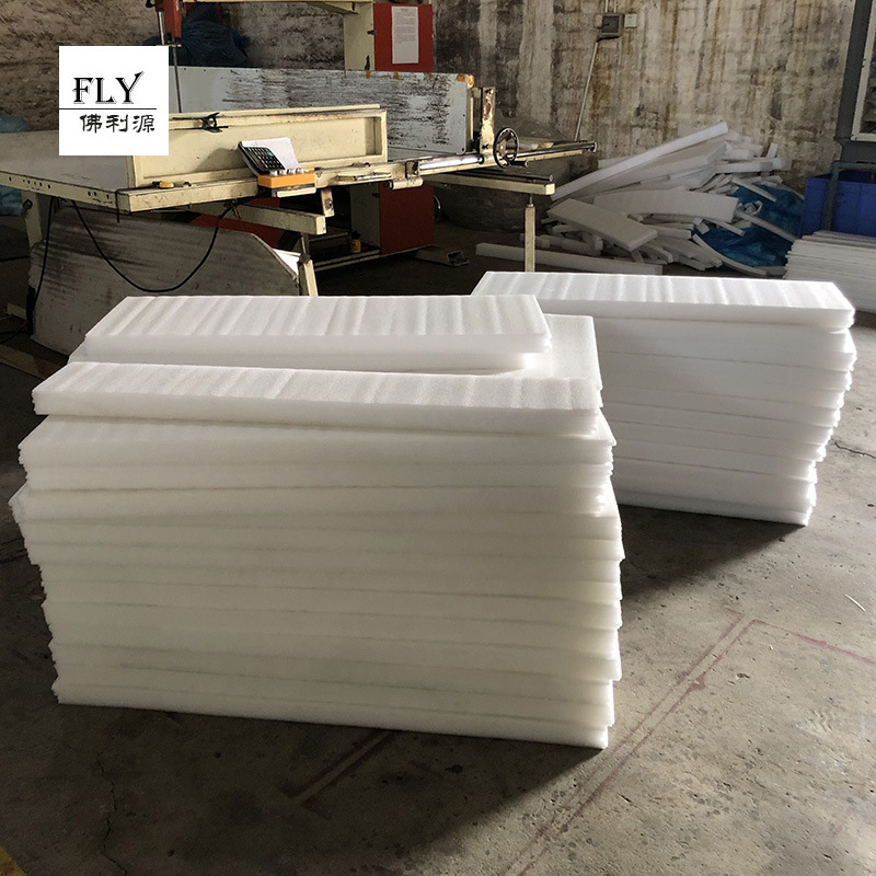 厂家直供15*45cm长方形珍珠棉垫片 EPE产品保护弹性珍珠棉片