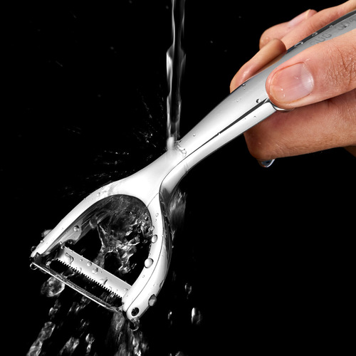 Peeling knife 304 stainless steel home kitchen melon planer fruit peeler zinc alloy peeling knife scraper tool