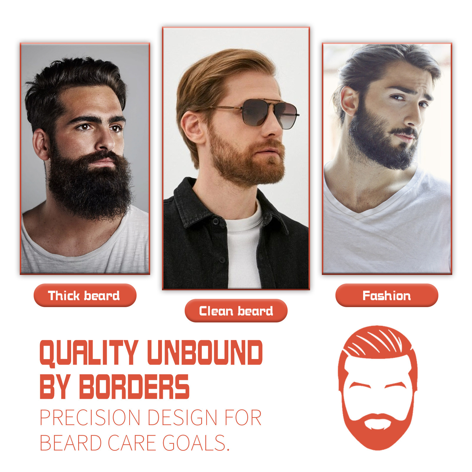 Rolo forte raízes resistentes macio, brilhante e hidratante pente de bigode nutritivo de crescimento grosso masculino_voghion.com
