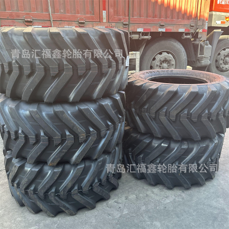 现货供应工程轮胎15.5/60-18压路机轮胎 L-2花纹真空胎可出口拼柜