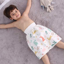 2022年新款儿童可洗透气吸水隔尿裙隔尿垫宝宝尿不湿防漏高腰尿裙