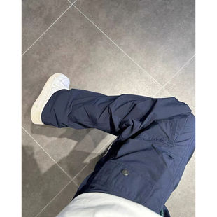 European and American hiphop pants men's multi-pocket design sense niche tooling summer pants ruffian handsome fried street casual pants tide