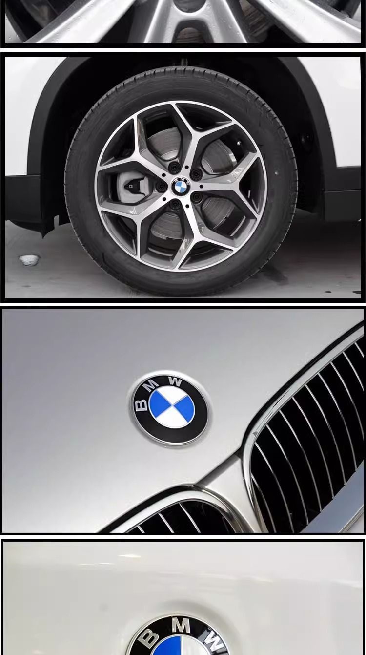BMW X5 engine hood emblem, front hood badge, wheel hub cover, tire center cap, trunk lid, rear tail emblem