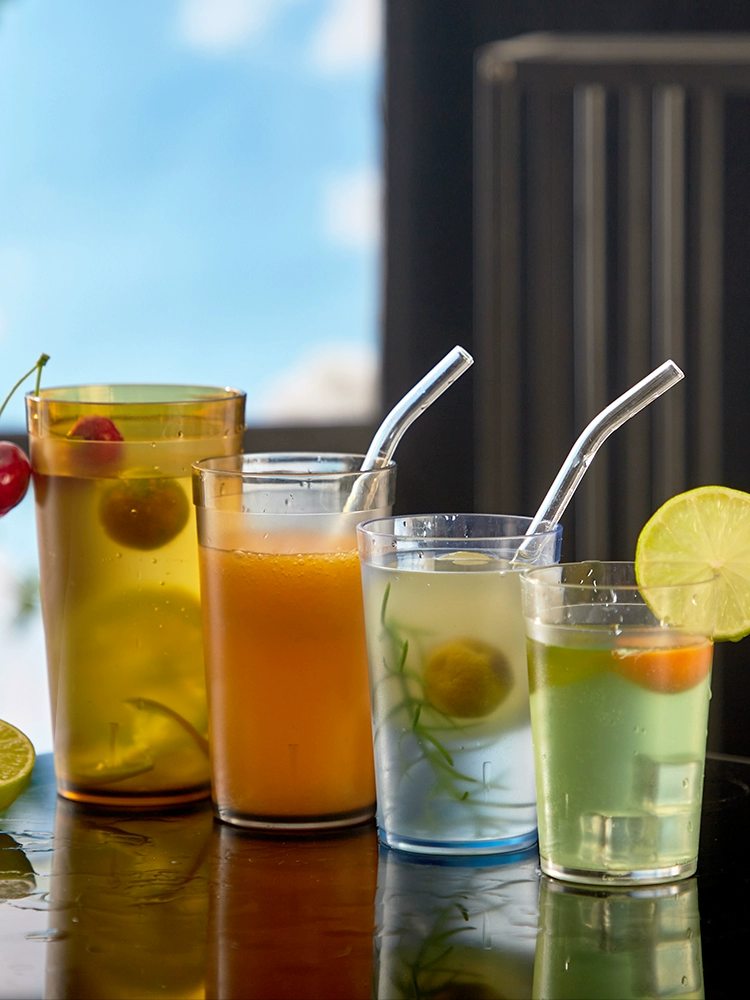 Аcrylic plastic tea cup for commercial use for living room, Cola, fall protection