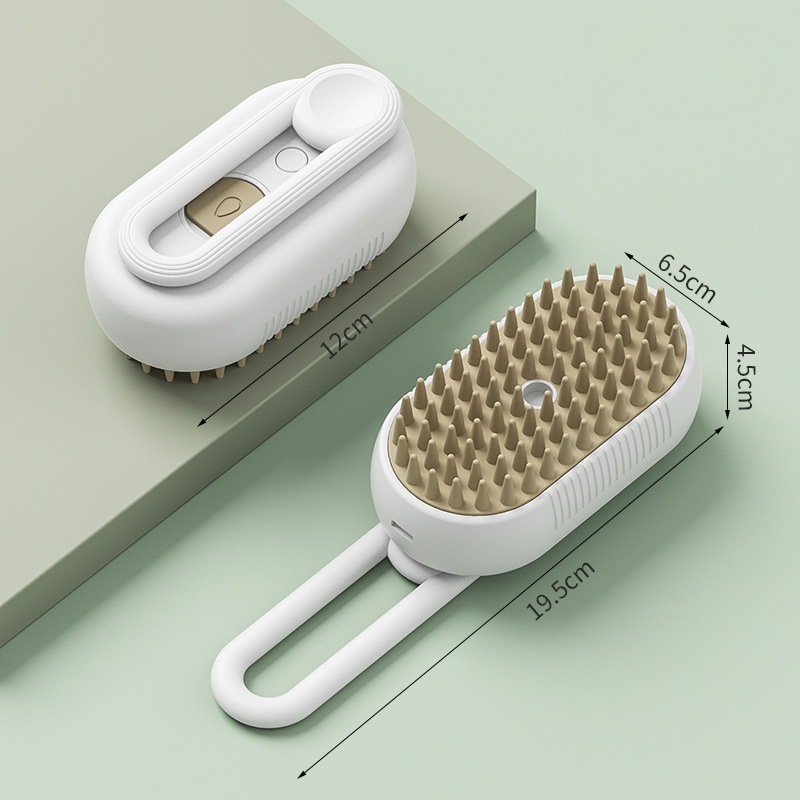 New generation of hair pet dog comb one-button spray bath massage brush cat comb cat dog hair removal brush