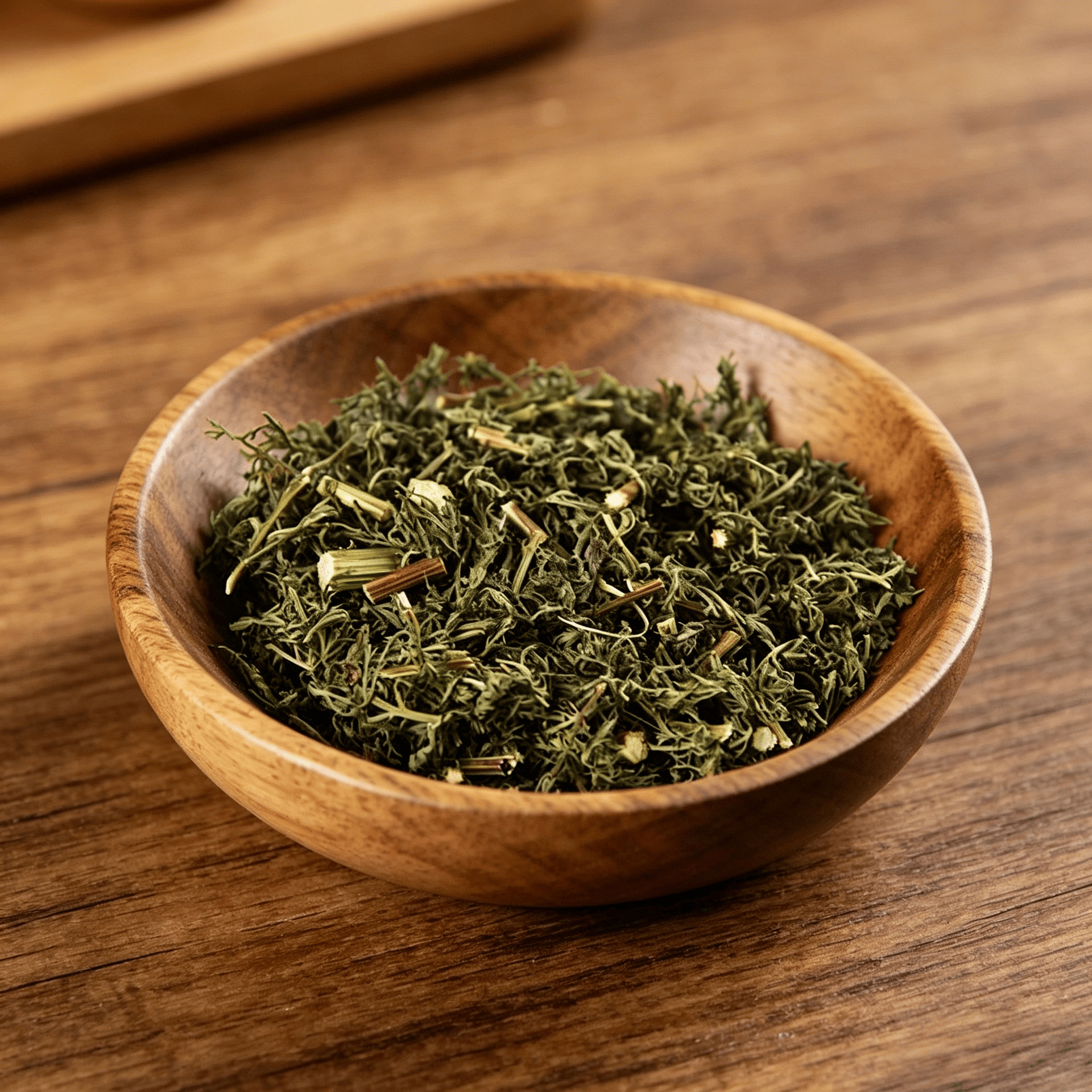 Dried Artemisia Annua Leaves 500g Qing Hao Chinese Herbal Tea Material Bulk Bag preparation