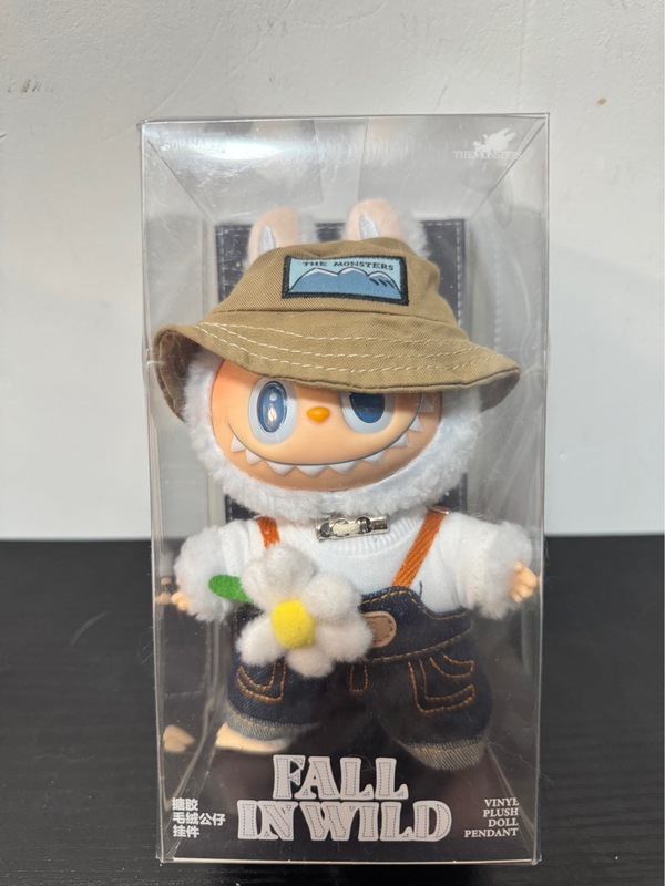 广东春天野系列搪胶毛绒公仔布布钥匙扣玩具公仔17cm|undefined