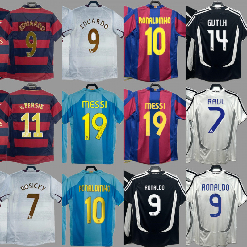 复古足球服经典复刻版泰版球衣比赛训练服短袖运动服