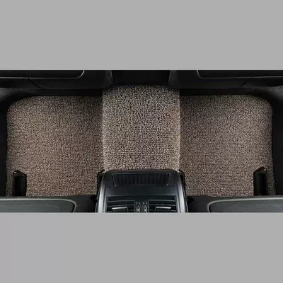 specific cars, highly durable, easy to: Car Carpet - brown-contact-customer-service-to-inform-the-model-year-rear-row-silk-loop-floor-mats-wear-resistant-king