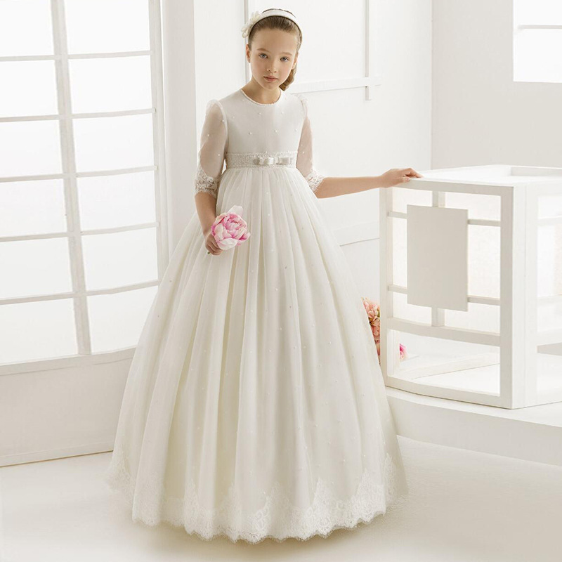 Prinzessinnenkleid Für Mädchen Elegantes Abendkleid Für Auftritte_voghion.com