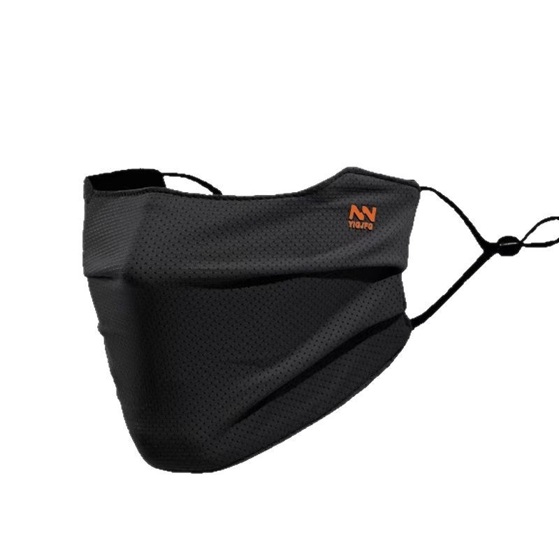 Máscara solar de verano máscara deportiva para hombres ángulo de protección de ojos transpirable correr secado rápido máscara de bicicleta de tendencia negra lote