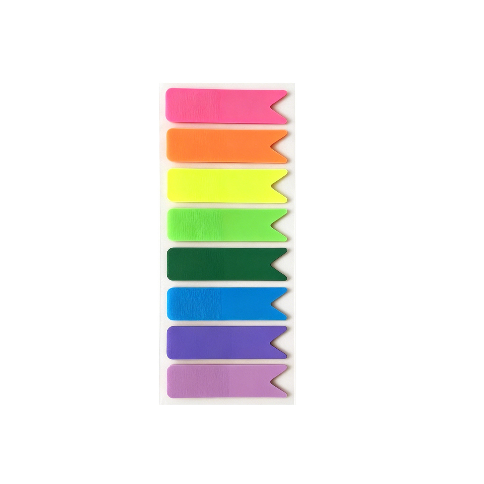 Notas adhesivas transparentes extraíbles de 10 colores, notas adhesivas impermeables para estudiantes, pegatinas de índice de colores Morandi de secado rápido, impermeables y de secado rápido