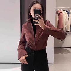 デパートの同タイプの婦人服2025春夏の新型の気質は通勤して腰を収めてやせています。