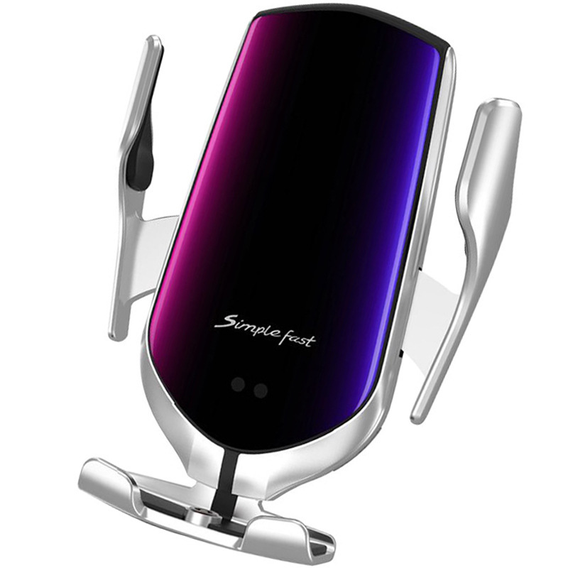 モバイルチャージャーR2 車載用携帯電話ワイヤレス充電スタンド センサー式クリップ式サポート ナビゲーション対応 エアコン吹き出し口 車載用品 ポータブル|undefined