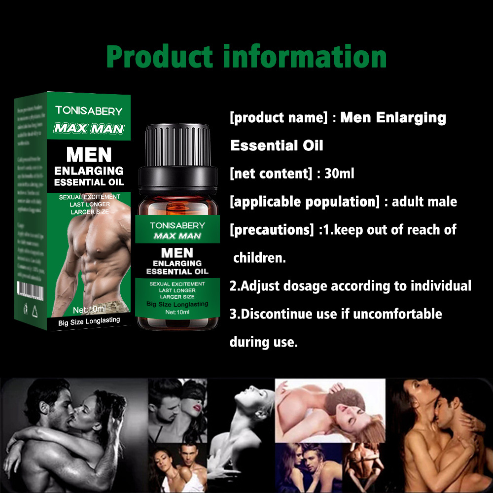 Private Massage Essential Men's Care Oil 10ml Male Adult Care Massage Exercise Maintenance essential oil_voghion.com