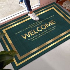 廠家批發輕奢簡約門口腳墊進門地墊家用門外入戶墊子耐髒吸水現代