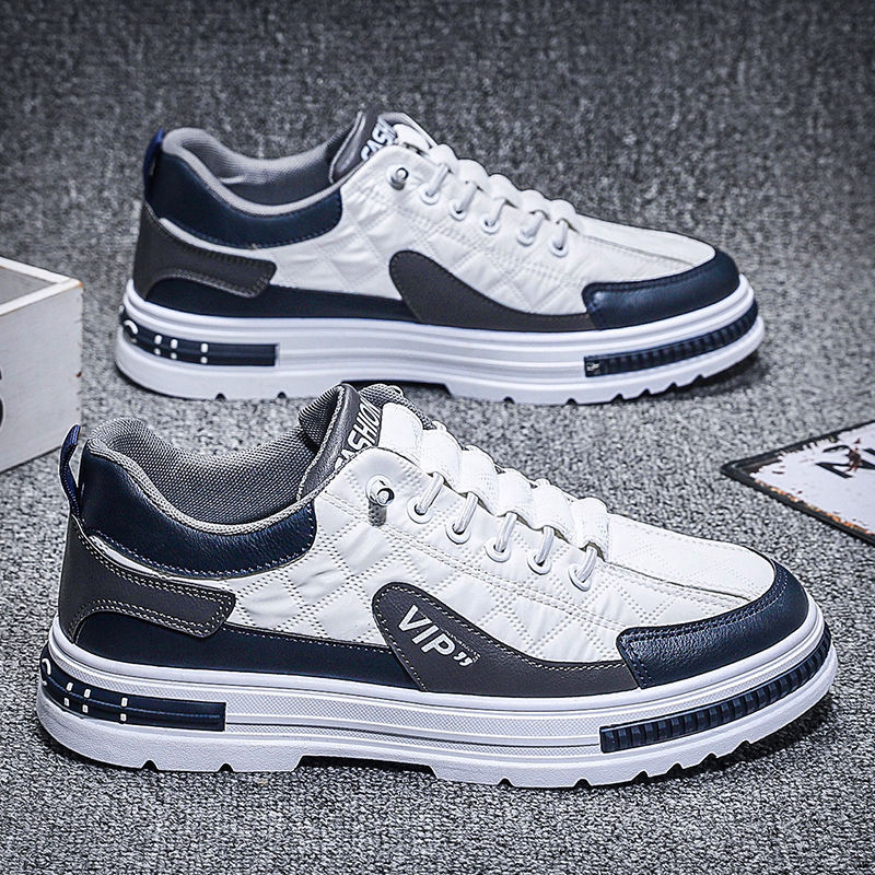 2024 otoño nuevos zapatos de hombre de moda coreana zapatos deportivos de suela gruesa para hombres al aire libre zapatos de trabajo casuales para hombres