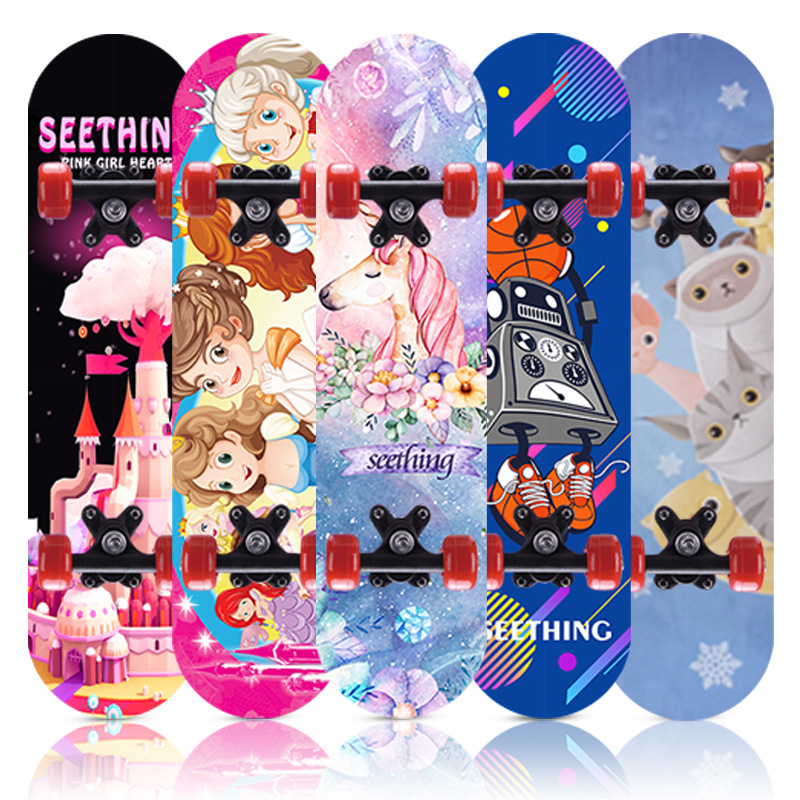 Children's skateboard for beginners