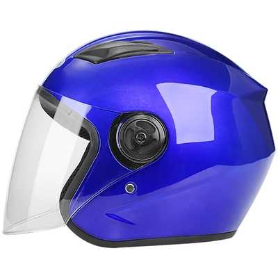 Motorcycle Helmet Electric: Motosiklet kaskı (dəbilqə) - blue