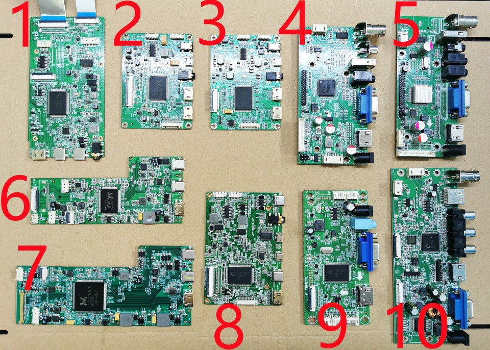 液晶屏主板驱动板便携显示器板AV视频板11.6寸13.3寸15.6寸等通用