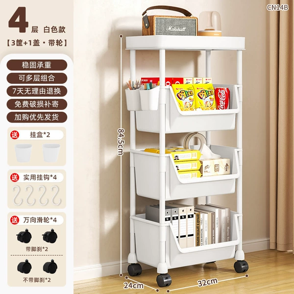 4-layer white-flat top [pulley + hook + hanging box] ♢