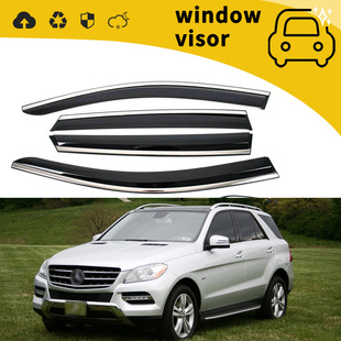 Suitable for 98-12 Mercedes-Benz Ml320 Ml350 Door Rain Guards, Window Rain Guards, Rain Guards, Modified Decoration