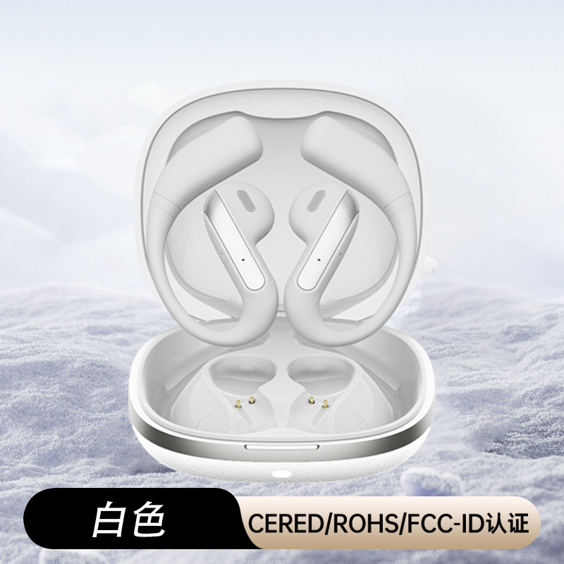 新款智能蓝牙耳机开放半入耳气传导真无线运动蓝牙耳机超长续航|undefined