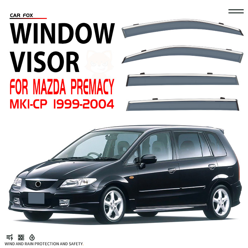 Suitable for Mazda Mazda Premacy Window visor Car Window Rain Shield Rain Eyebrow