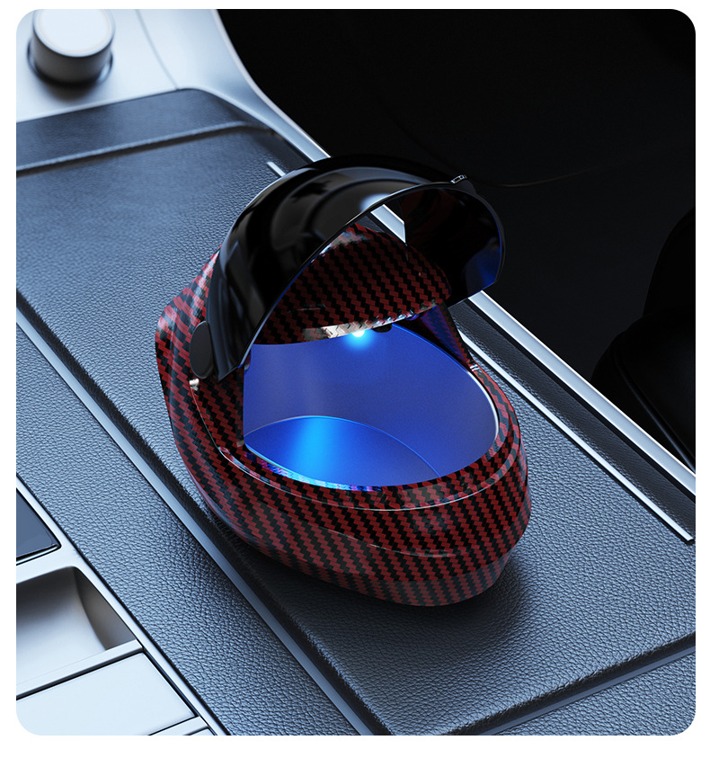 Cross-Border Car Ashtray, Creative High-End Helmet Ashtray, Interior Accessories Collection, E-Sports Room Decorations, Home Decor