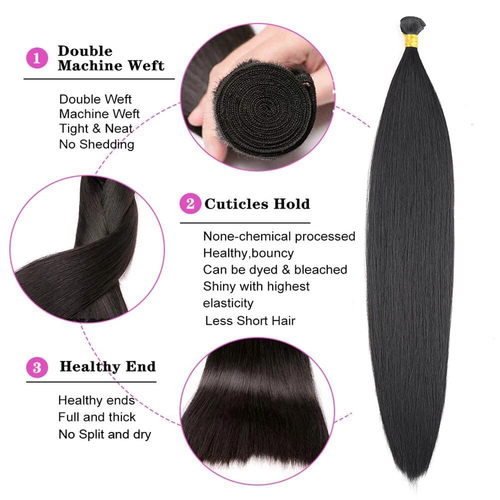 Peruca, cabello recto, fibra química, cabello recto, cortina de cabello