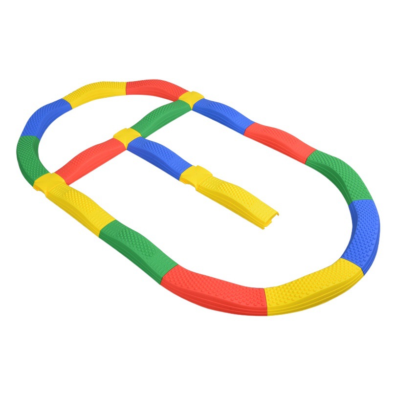 Juguete para niños puente equilibrio madera interior hogar equipo de entrenamiento sensorial kindergarten pie equilibrio táctil