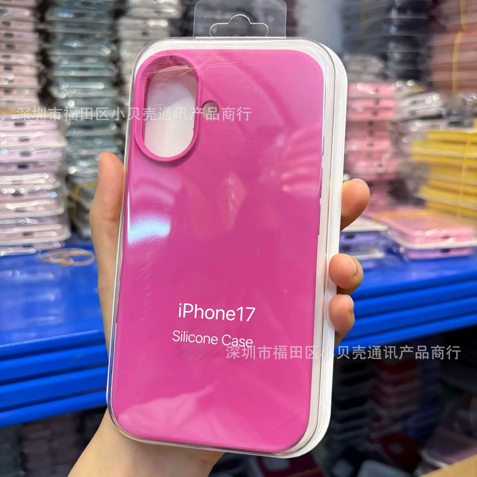 Protective Silicone Case Apple iPhone 17 / 17 Pro / 17 Pro Max — camera button, liquid-silicone finish