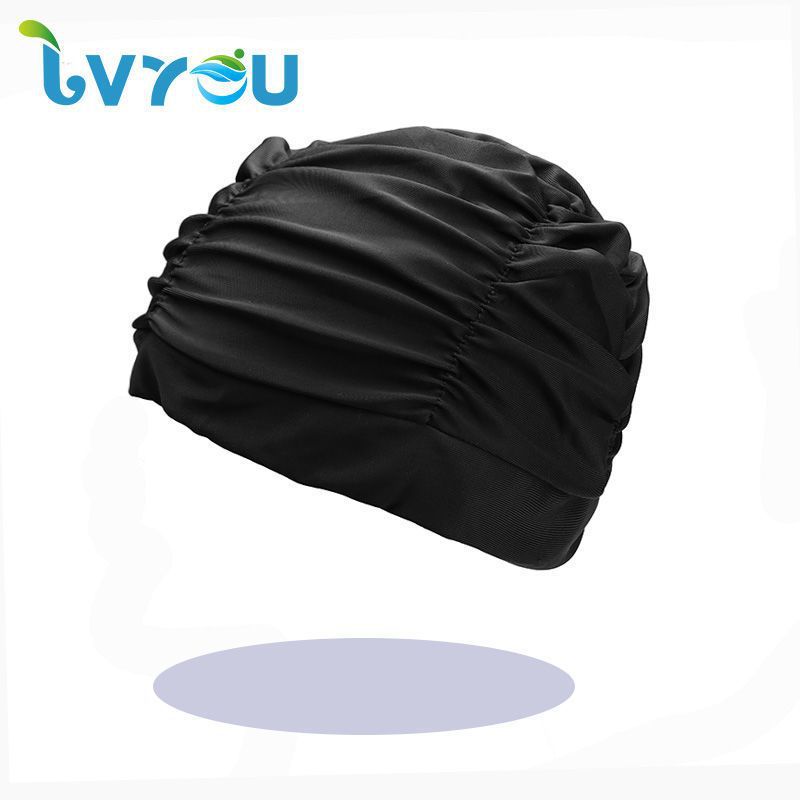 Sombrero de nadador verde, sombrero de nadador de spandex, sombrero de nadador de cabello largo, sombrero de nadador de aguas termales, sombrero de nadador para adultos, unisex, piscina, comercio exterior