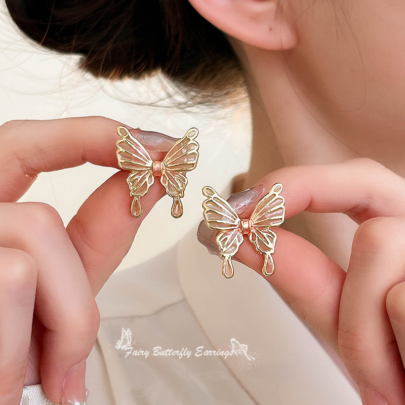 나비 귀걸이 1