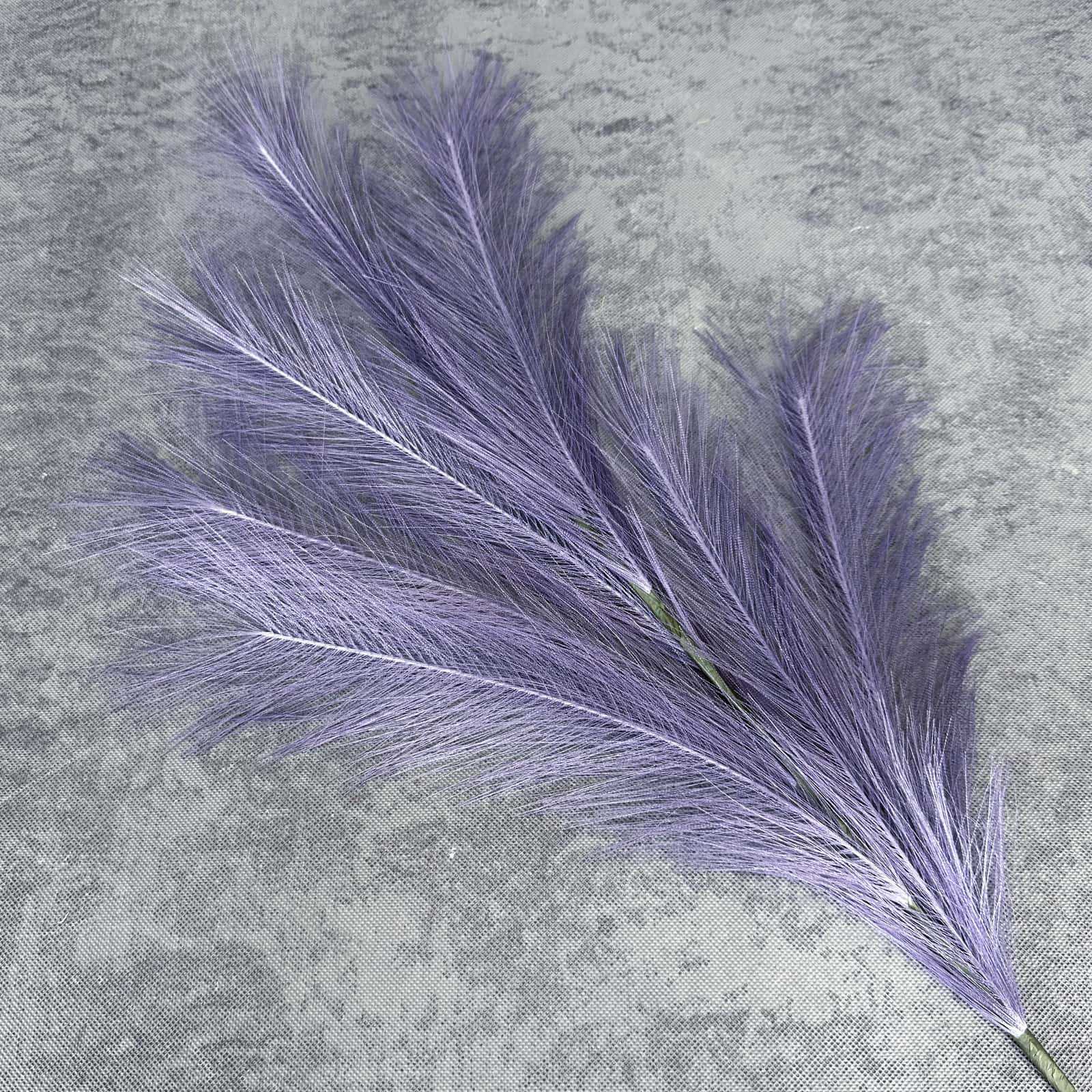 Simulación de 7 horquillas Pluma Flor eterna Decoración de la escena de la boda Decoración del hogar Hierba de junco de colores Decoración de flores falsas al por mayor