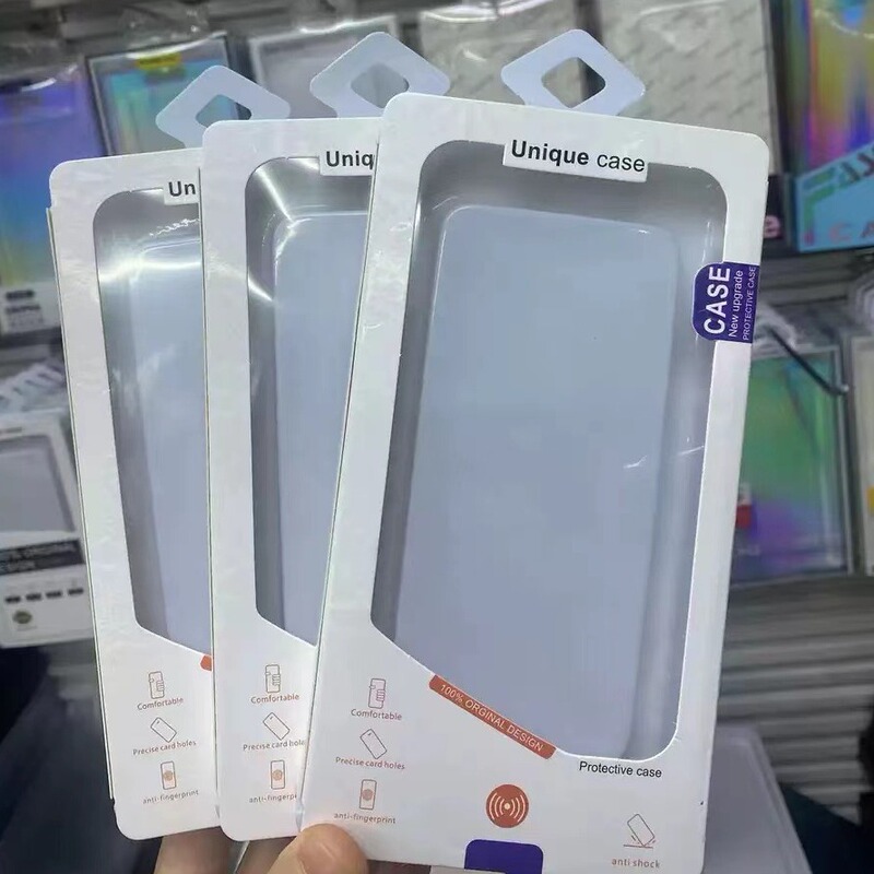 Applicable mobile phone shell with packaging link