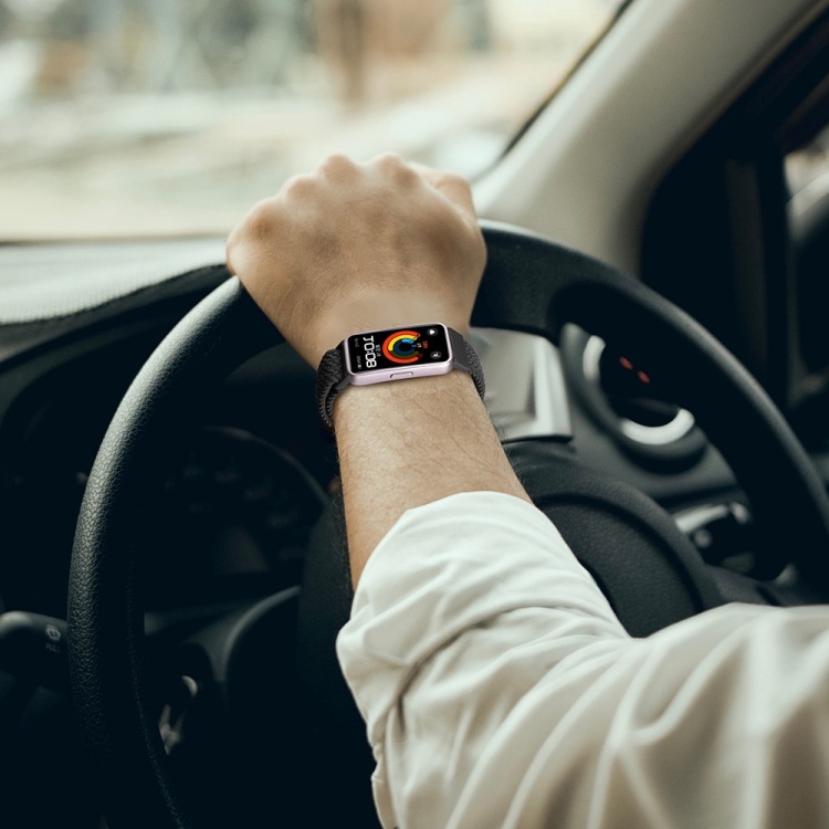 xDfind Magnetic Buckle Nylon Bracelet para pulseras Huawei 10 / 9 / 8