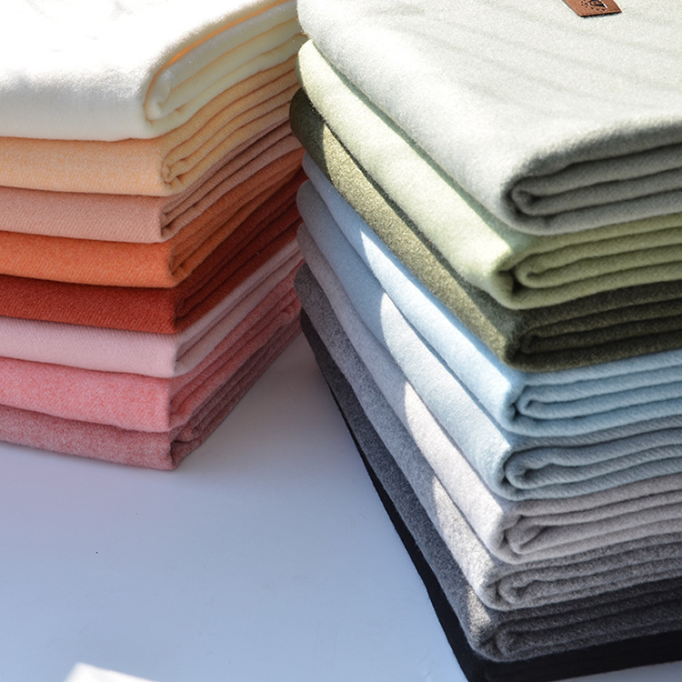 Men's and Women's Solid Color Imitation Cashmere Scarf Women's Autumn and Winter Korean Style Simple Versatile Shawl Scarf Annual Party Tassel Red Scarf