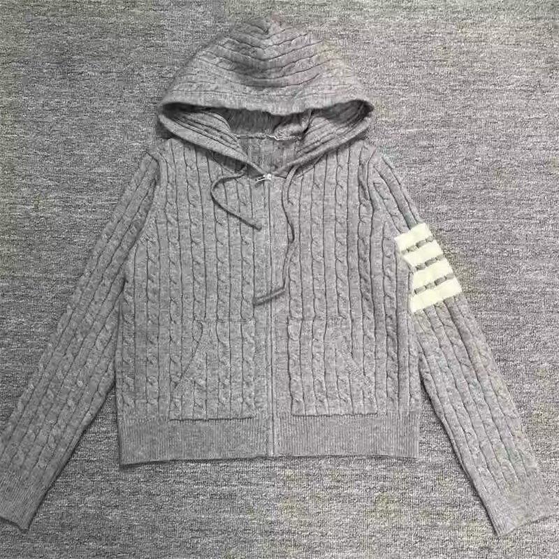 Otoño y invierno nuevas mujeres slimming pozo reducción de la edad suave capuchón de camisa de punto corta camisa de punto image 6
