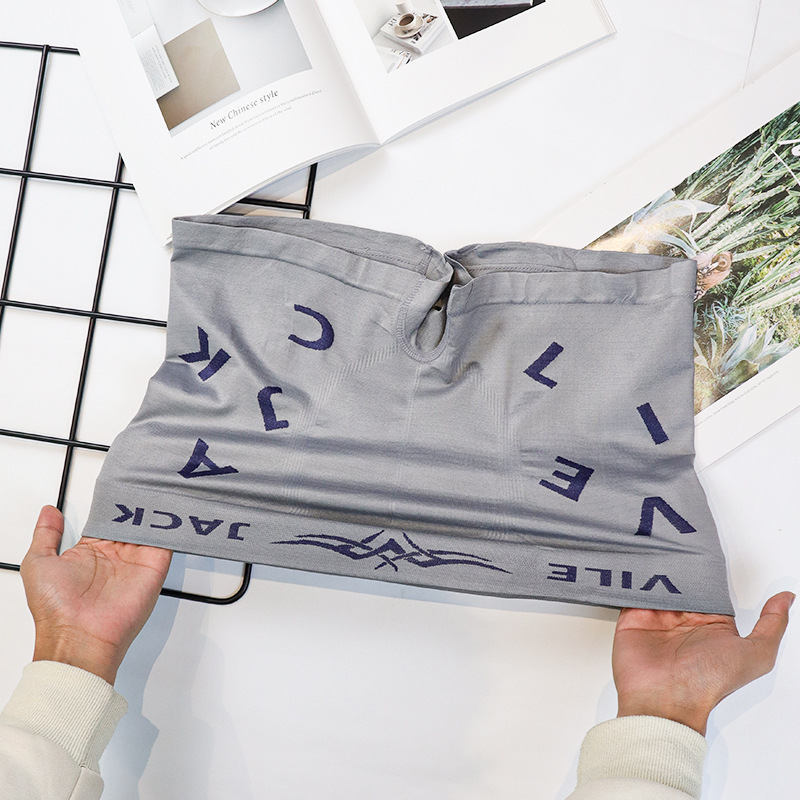 Ropa interior masculina de venta caliente de comercio exterior nueva ropa interior deportiva ajustada de poliéster transpirable elástico sin costuras