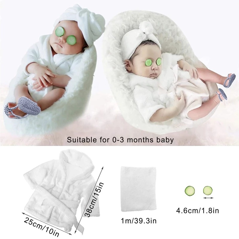사진 목욕 가운 사진 가운 사진 목욕 가운 세트 스튜디오 사진 소품의 세대