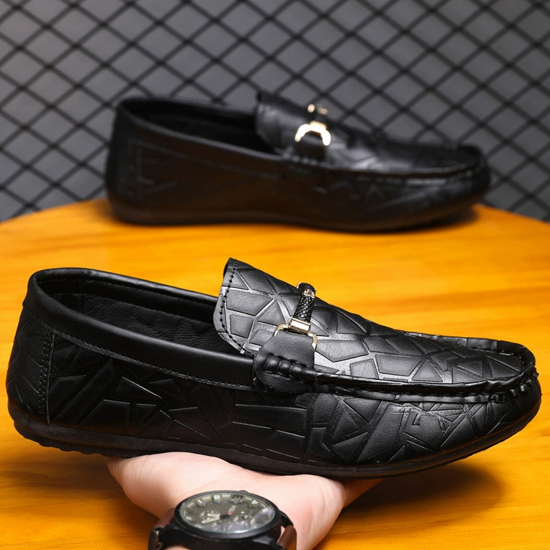 Мужские туфли осень 2025, новый стиль, лоферы, удобные, дышащие, высококачественные, универсальные, повседневные.