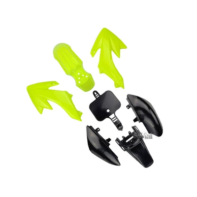Manufacturers Wholesale Suitable for Honda Xr50 Off-Road Motorcycle Plastic Shell Crf50 Small Flying Eagle Motorcycle Plastic Parts (Digər kuzov və aksesuarlar) - fluorescent-green-black